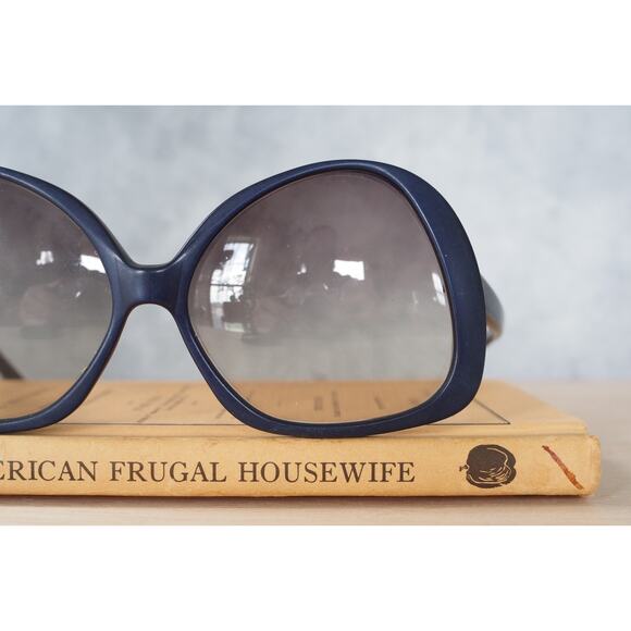 Vintage Pierre Cardin 1970s Sunglasses Butterfly Grandma Chic Retro Disco France main image 12